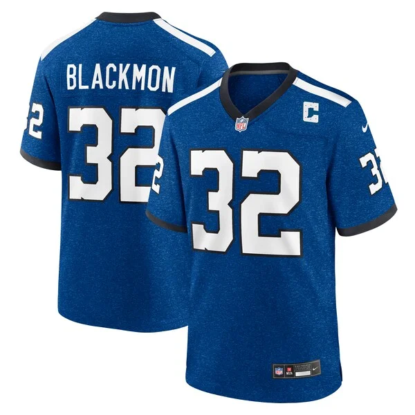 None Julian Blackmon Game Jersey - Royal | NFL Player Jersey