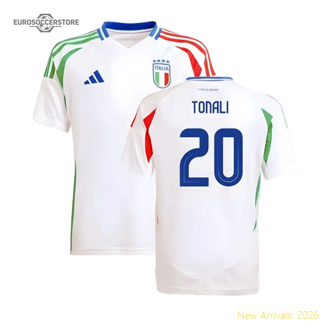 Italy Away Kit 2024-2025 Fan Edition Jersey For Match Days
