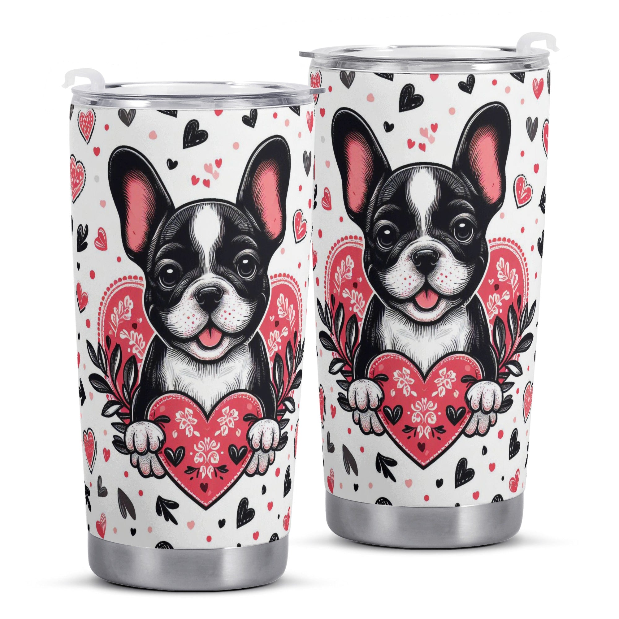 Frenchie-Fan Everyday Trendy Jack - Tumbler for Pet Enthusiasts