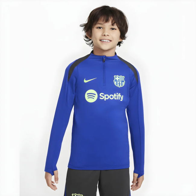 2024-2025 Barcelona Dri-FIT Drill Top Third Shirt for (Children