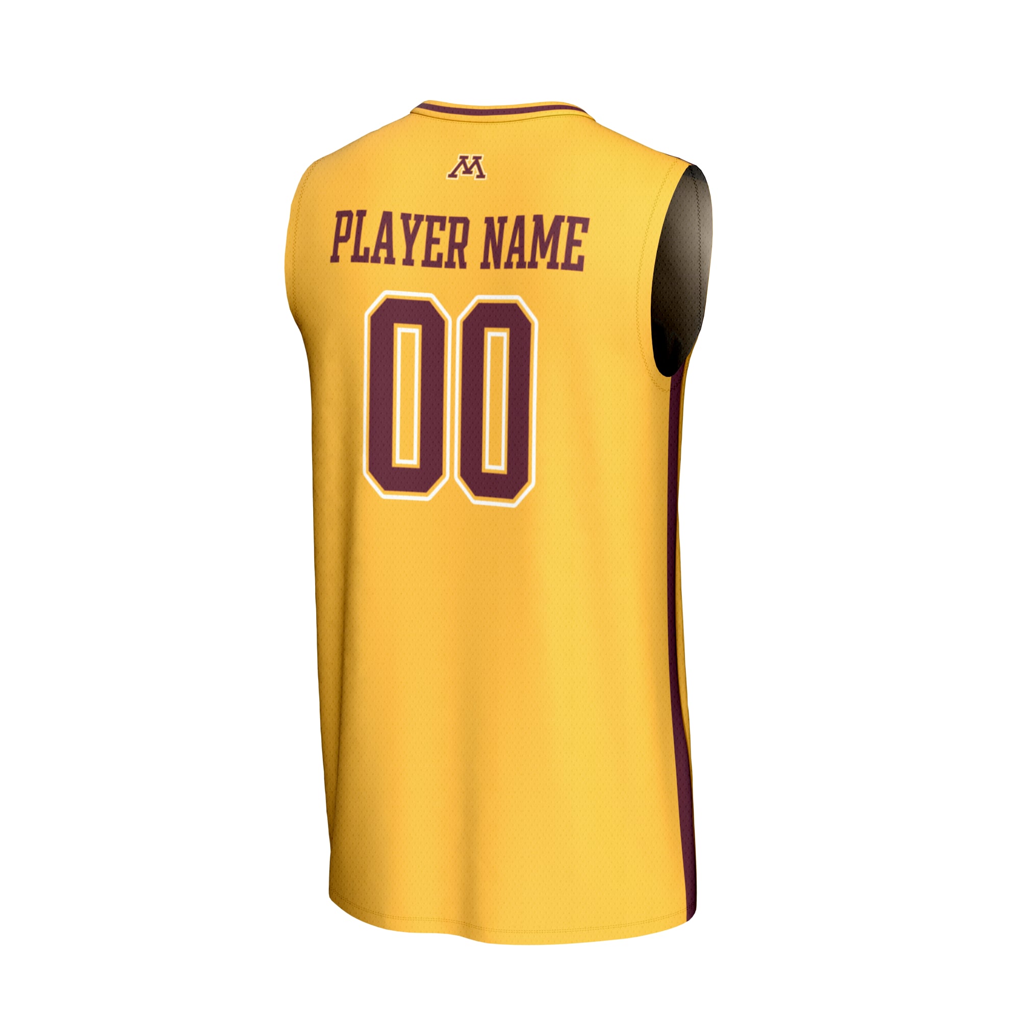 Minnesota Golden Gophers GameDay Greats Youth NIL Pick-A-Player Lightweight Men's Basketball Fashion Jersey - Gold