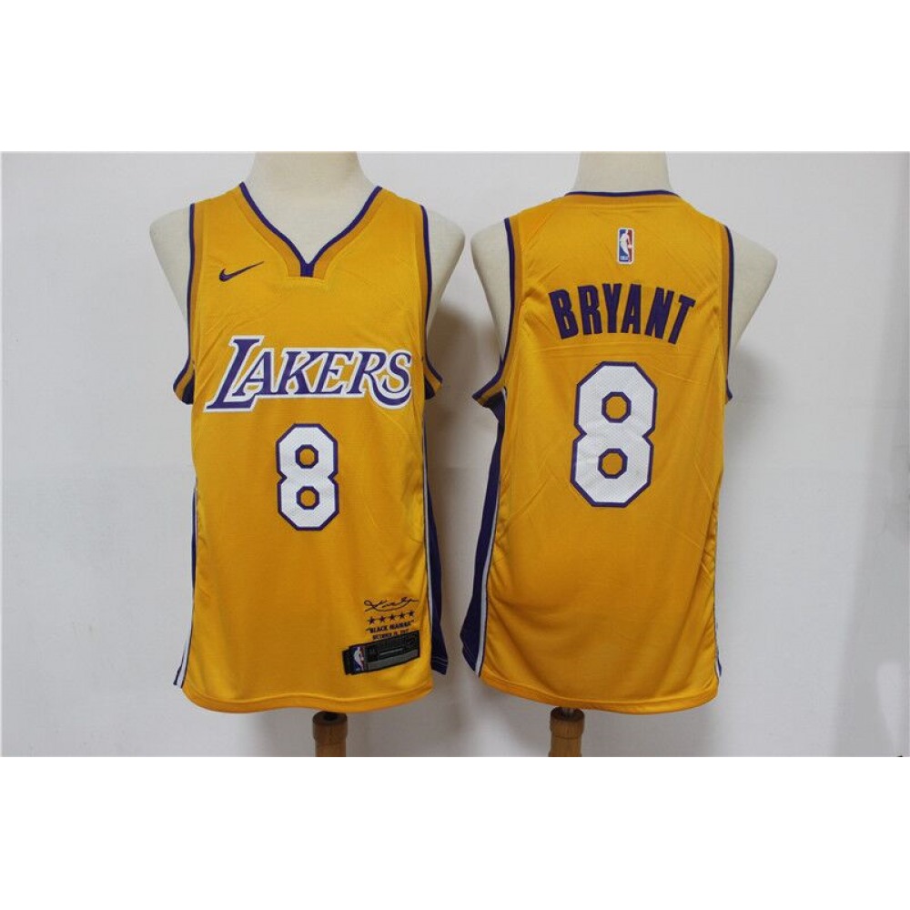 Los Angeles Lakers 8 Jersey - Yellow - Game Day Essential