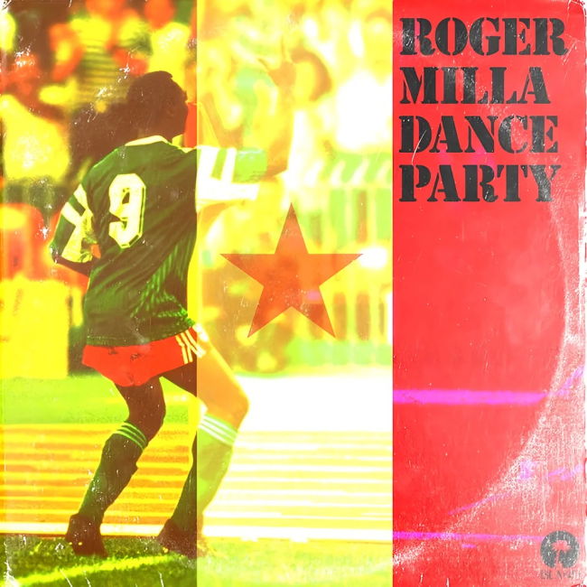 Premium-Quality Pennarello: Lpfc - Roger Milla T-Shirt - Black