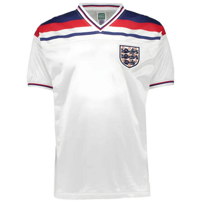 Minimalist Score Draw England 1982 Home Shirt Mature