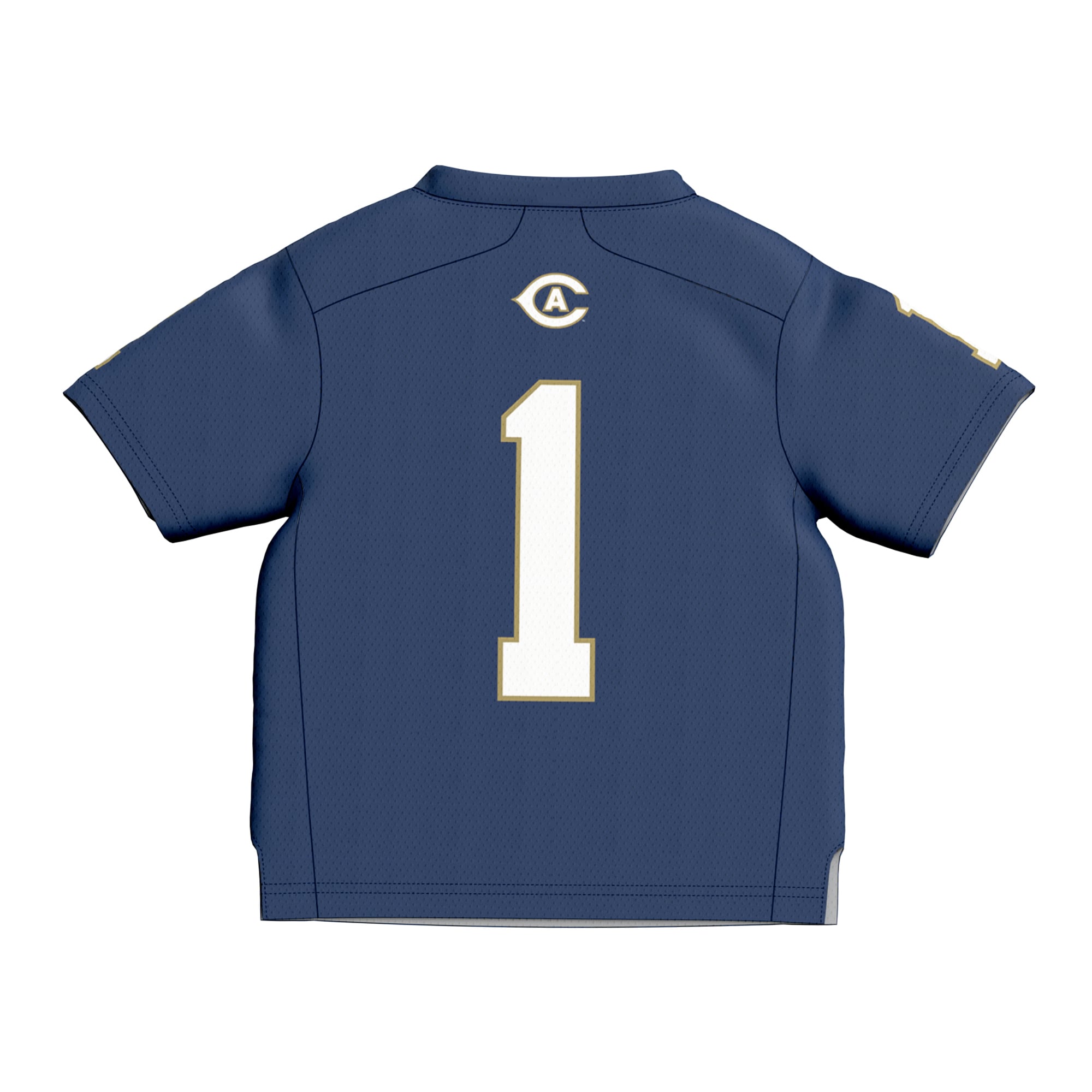 Infant Navy UC Davis Aggies Lightweight Collegiate Football Fashion Jersey