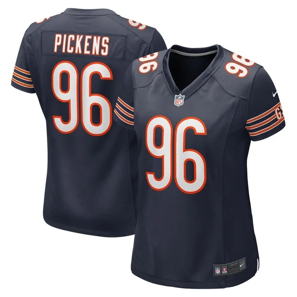 None Zacch Pickens Game Jersey - Navy | NFL Player Jersey | NFL Footba