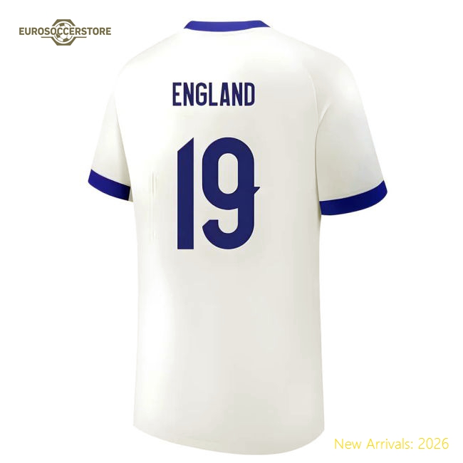 Football Team England Stylish Womens Jersey Performance Fabric