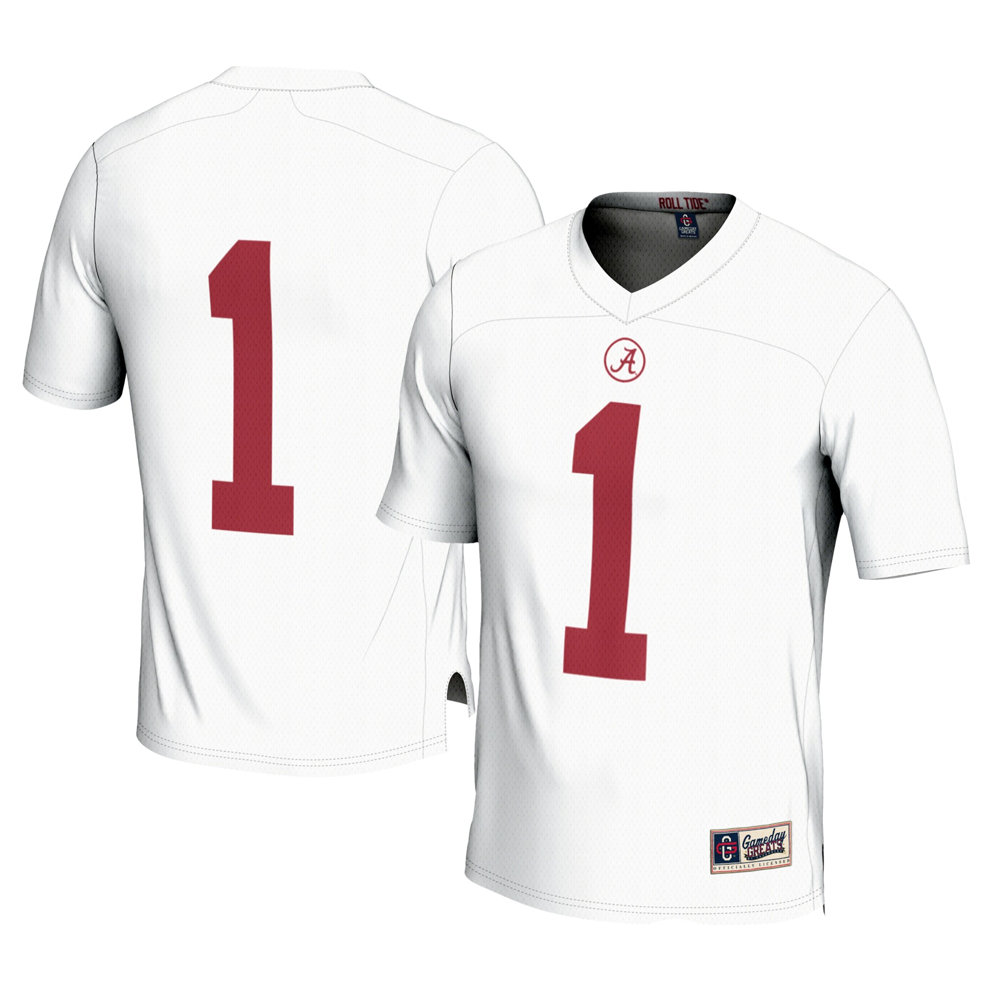 [DDG] Alabama Crimson Tide GameDay Greats Football Jersey - White