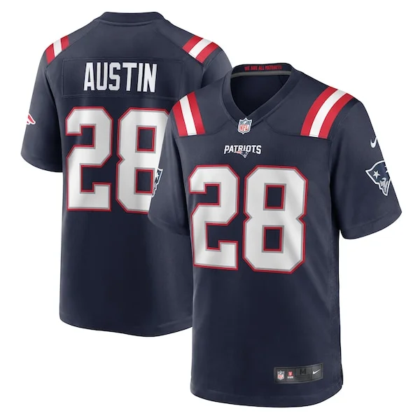 Pro-Level NE Patriots Game Jersey - Navy | NFL Fan Apparel | NFL Footb