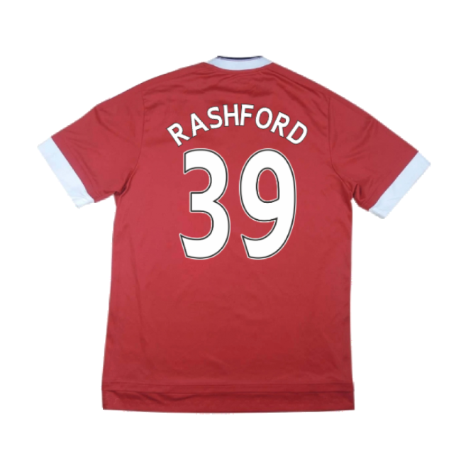 Manchester United 2015-16 Home Shirt (Mint) (Rashford 39)