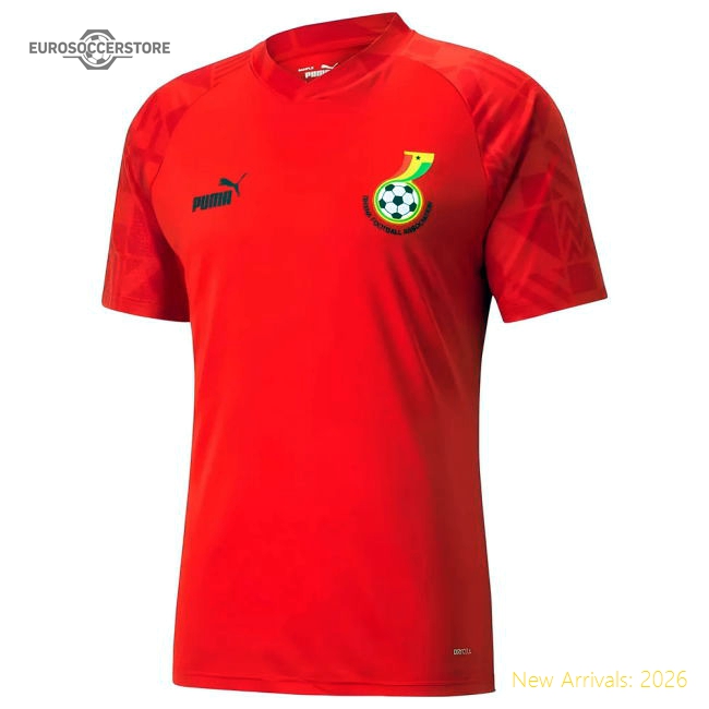 2022-2023 Ghana Pre Match Jersey (Red)