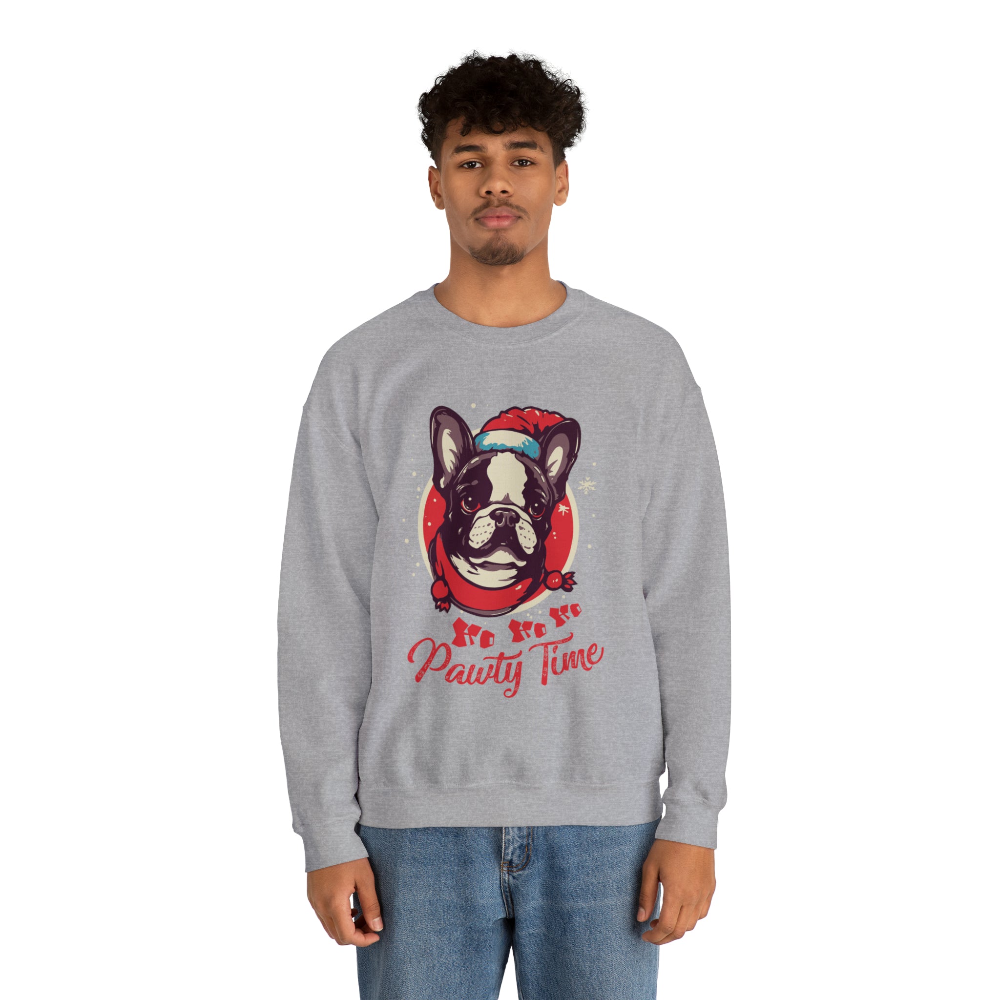 French Bulldog Pawty Time Sweater Unisex Sweatshirt Frenchie Pet Item