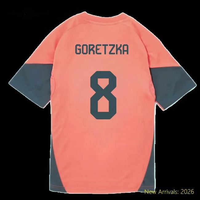 2025-2026 Football Team Kids Gentle Jersey Goretzka Performance Fabric