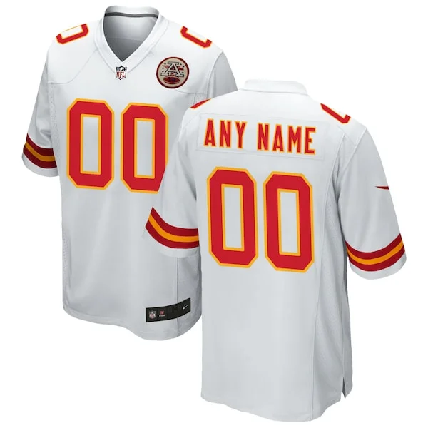 Kansas City Chiefs Game NFL Jersey - White | Authentic Football App...