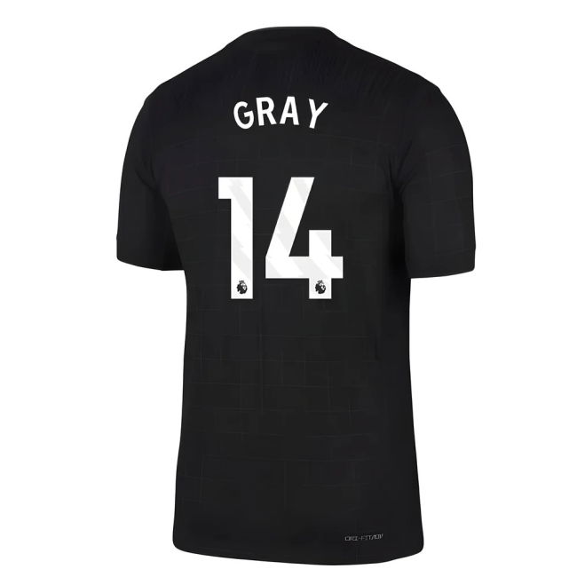 2025-2026 Tottenham Authentic Away Kit (Gray 14)