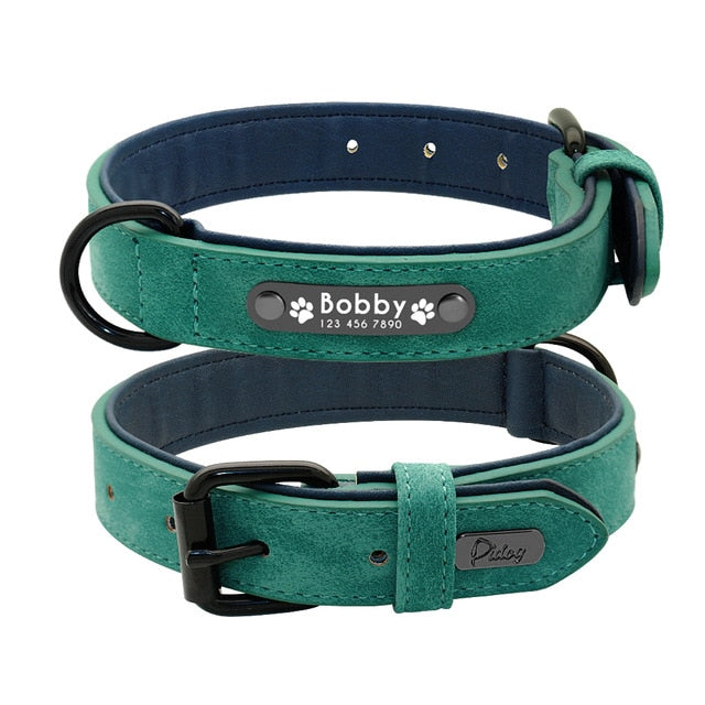 French Bulldog Personalised Collar With Leash Durable Dog Accessory