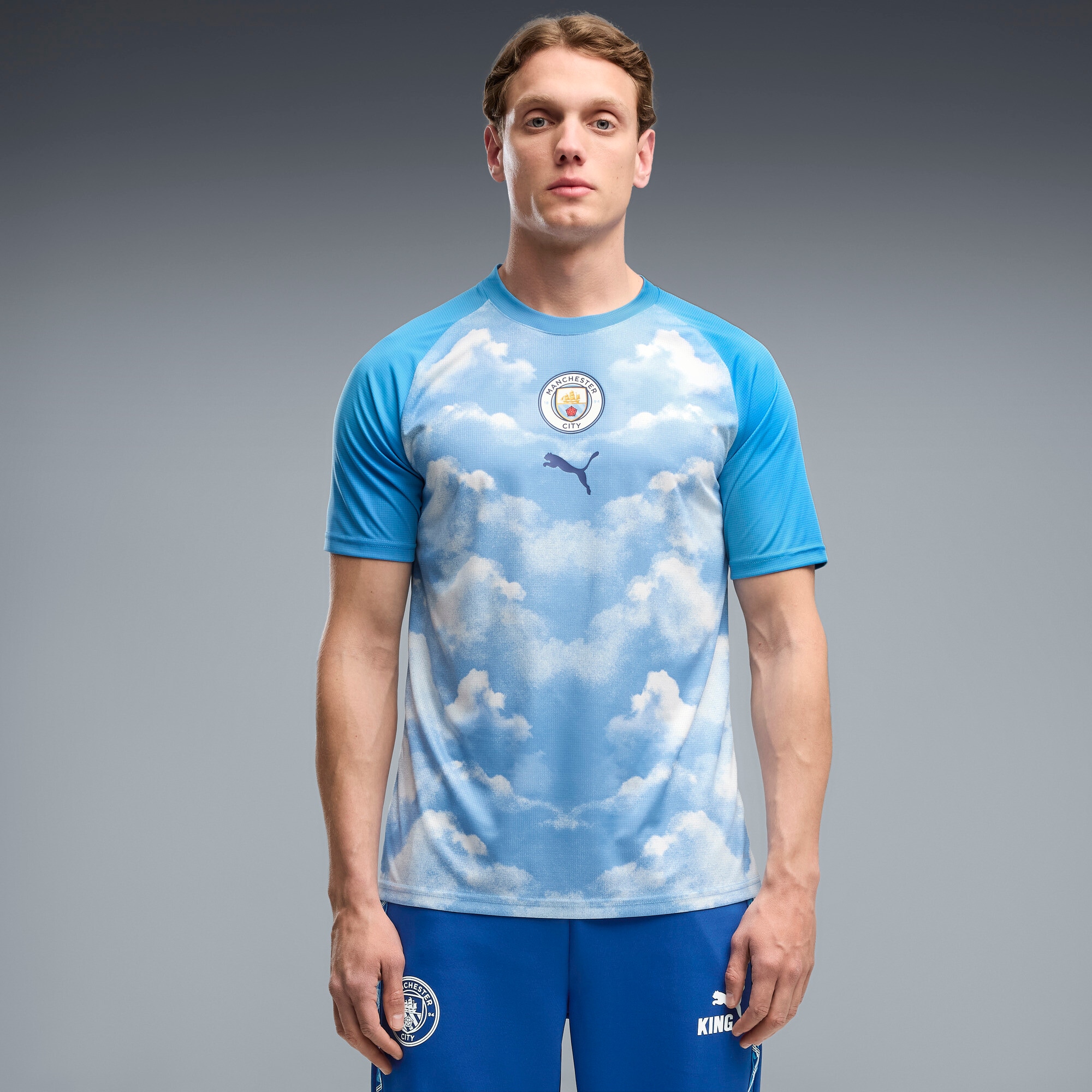 [JED] Manchester City 2026/27 Pre-Match Jersey Top - Sky Blue