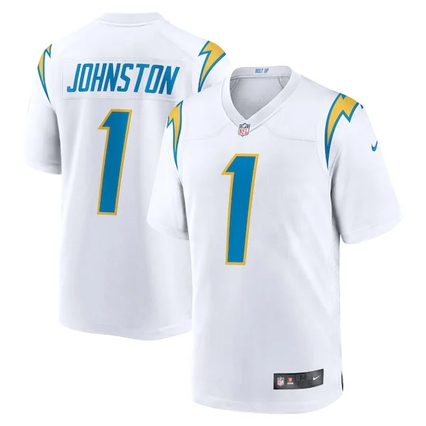 None Quentin Johnston Game Jersey - White | NFL Player Jersey