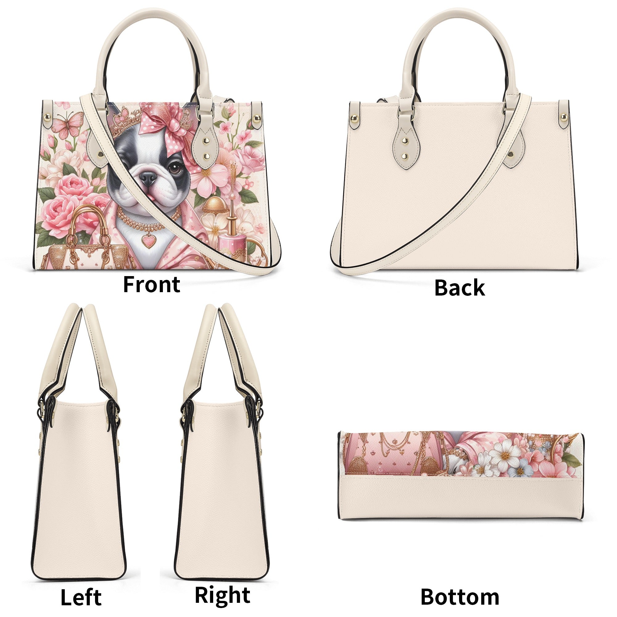 Roxy - French Bulldog Luxury Women Handbag For French Bulldogs