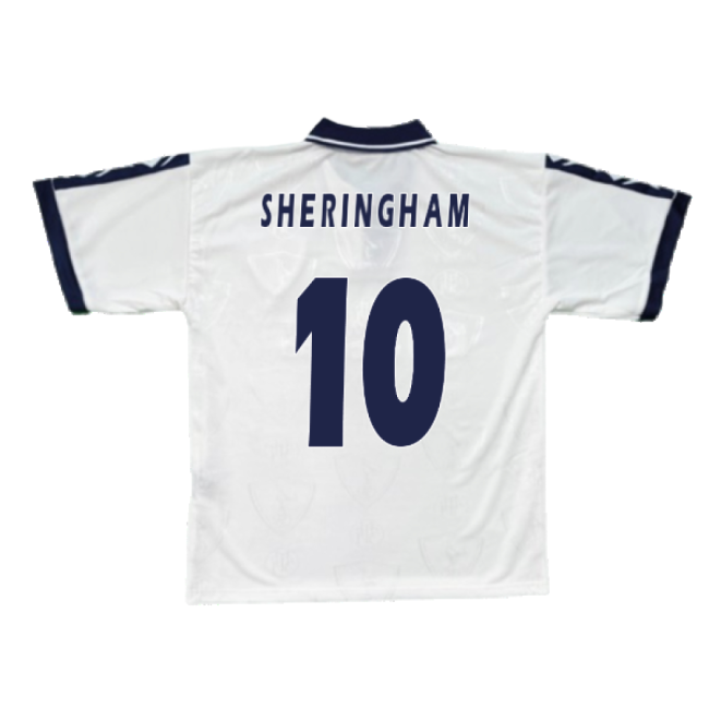 1995-1997 Tottenham Home Pony Football Jersey (Sheringham 10)