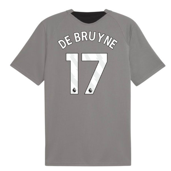 [JED] 2026-2027 Man City Training Jersey (Cast Iron) (De Bruyne 17)