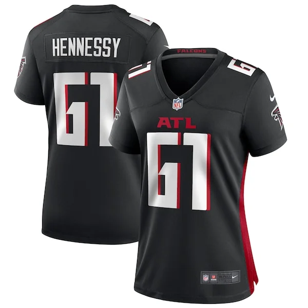 None Matt Hennessy Game Jersey - Black | NFL Player Jersey | NFL Footb