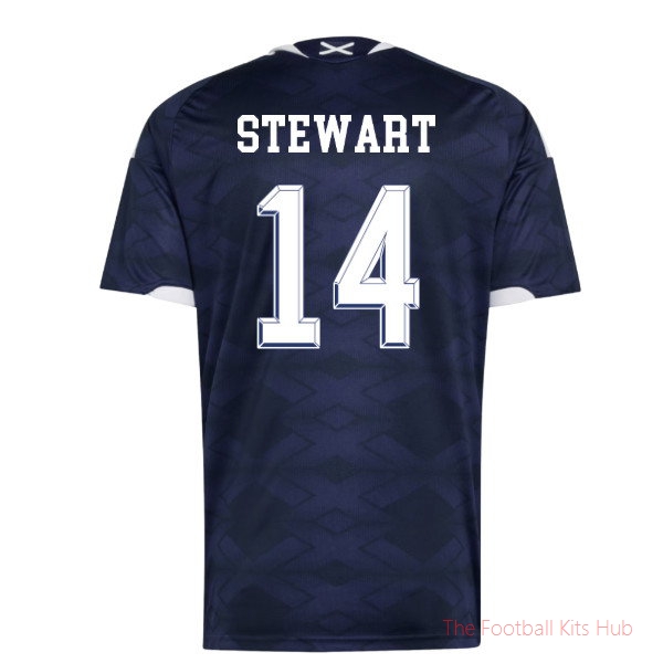 Premium Matchday Scotland 2026-2027 Home Shirt (Stewart 14)