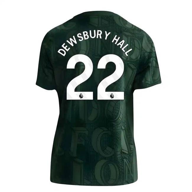 2025-2026 Chelsea Pre Match Shirt (Green) - Kids (Dewsbury Hall 22)...
