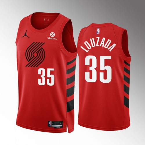 Trail Blazers Red Trail Blazers #35 Nike Jersey - Budget-Friendly