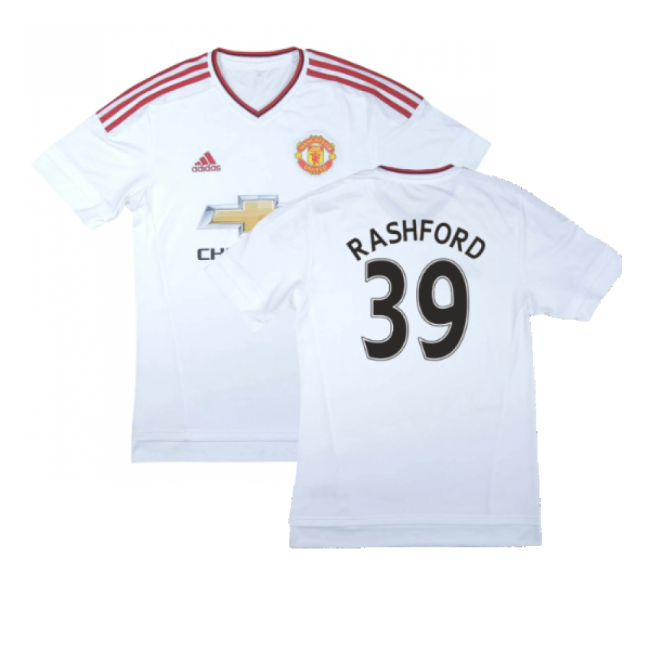Manchester United 2015-16 Away Jersey (Excellent) (Rashford 39)