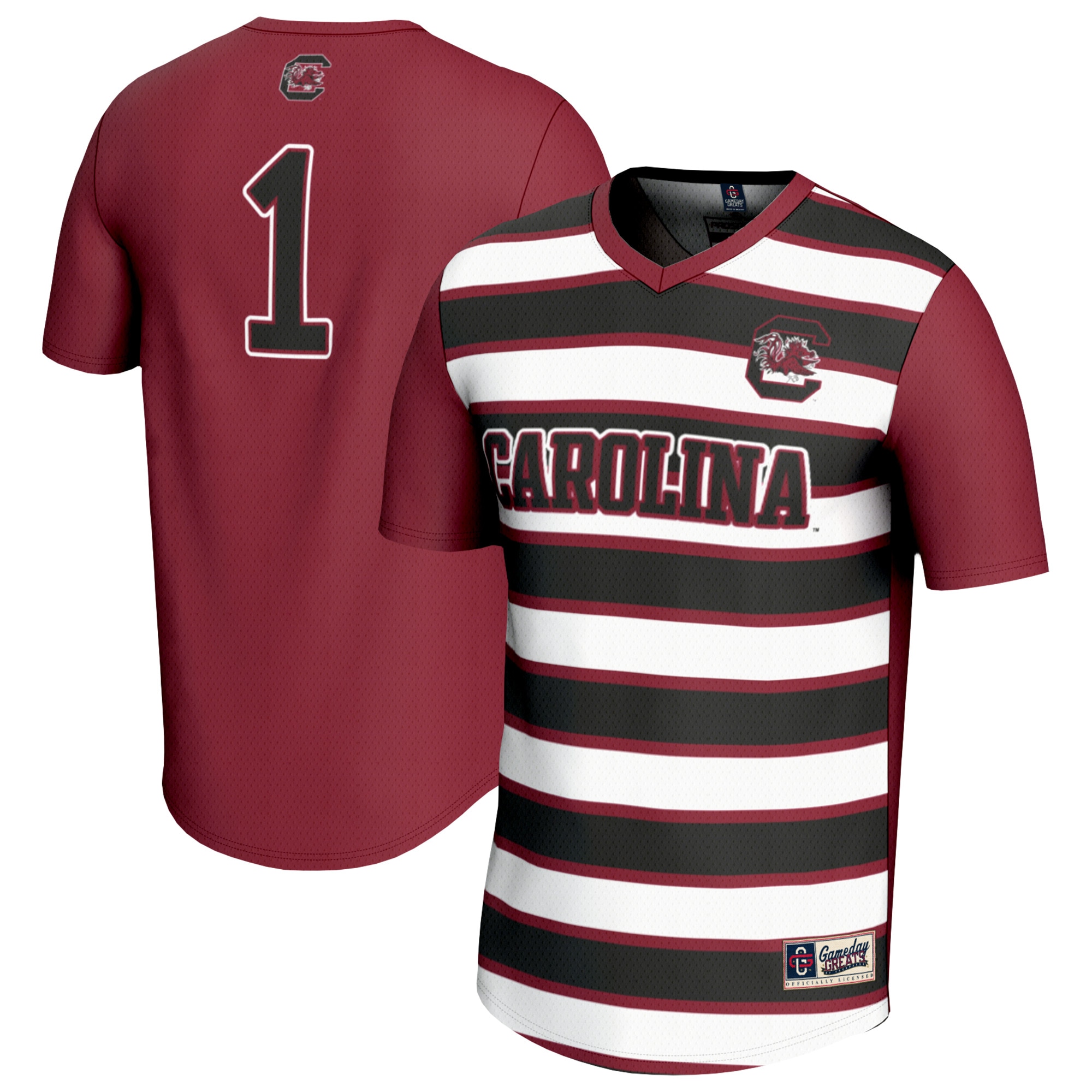 [LK] South Carolina Gamecocks GameDay Greats Youth Lightweight Soccer Fashion Jersey - Garnet