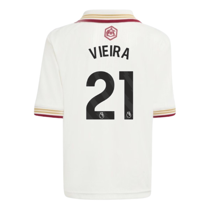 Classic 2025-2026 Arsenal Third Vintage Shirt (Vieira 21)
