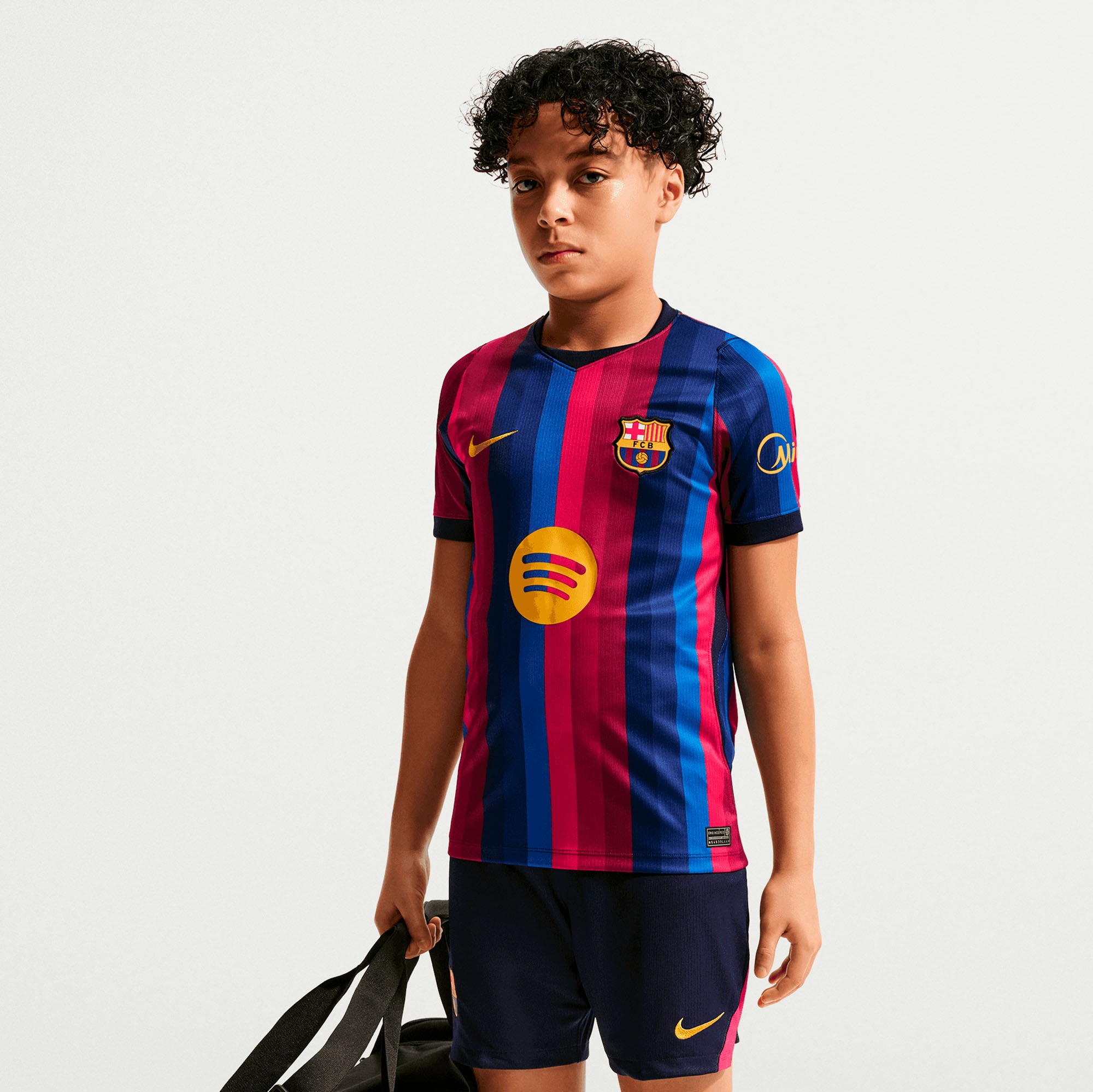 [SJH] Barcelona Youth 2026/27 Home Stadium Replica Jersey - Red