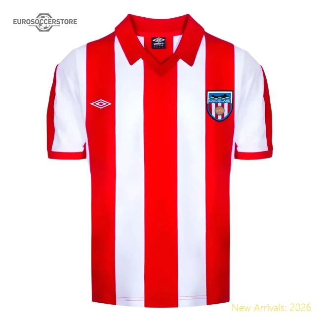 Premium Sunderland 1978 Umbro Retro Football Shirt - Premium Quality