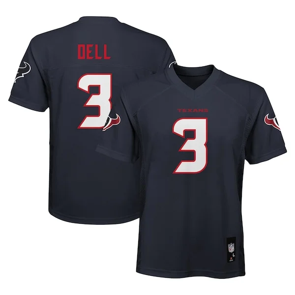 None Tank Dell Replica Jersey - Navy | NFL Player Jersey | NFL Footbal