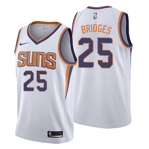 Suns White Phoenix Suns #25 Nike Jersey - Affordable NBA Fan Apparel
