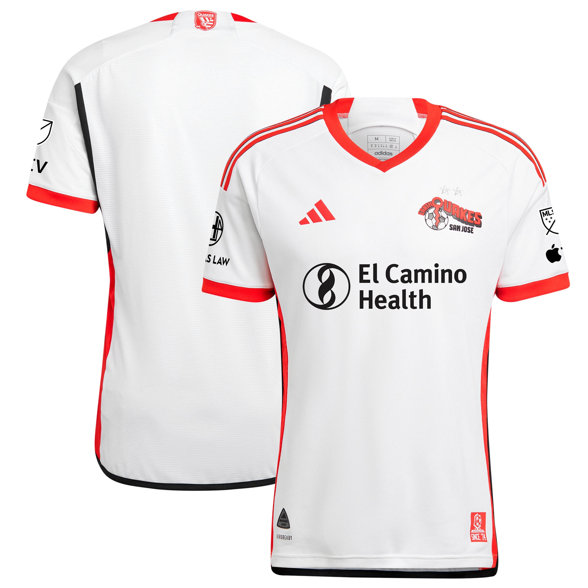[SJH] San Jose Earthquakes 2025 The 50 Kit Authentic Jersey - White