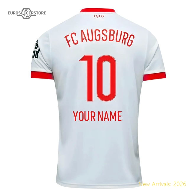 2025-2026 Fc Augsburg Home Shirt (your Name) - Excellent Value