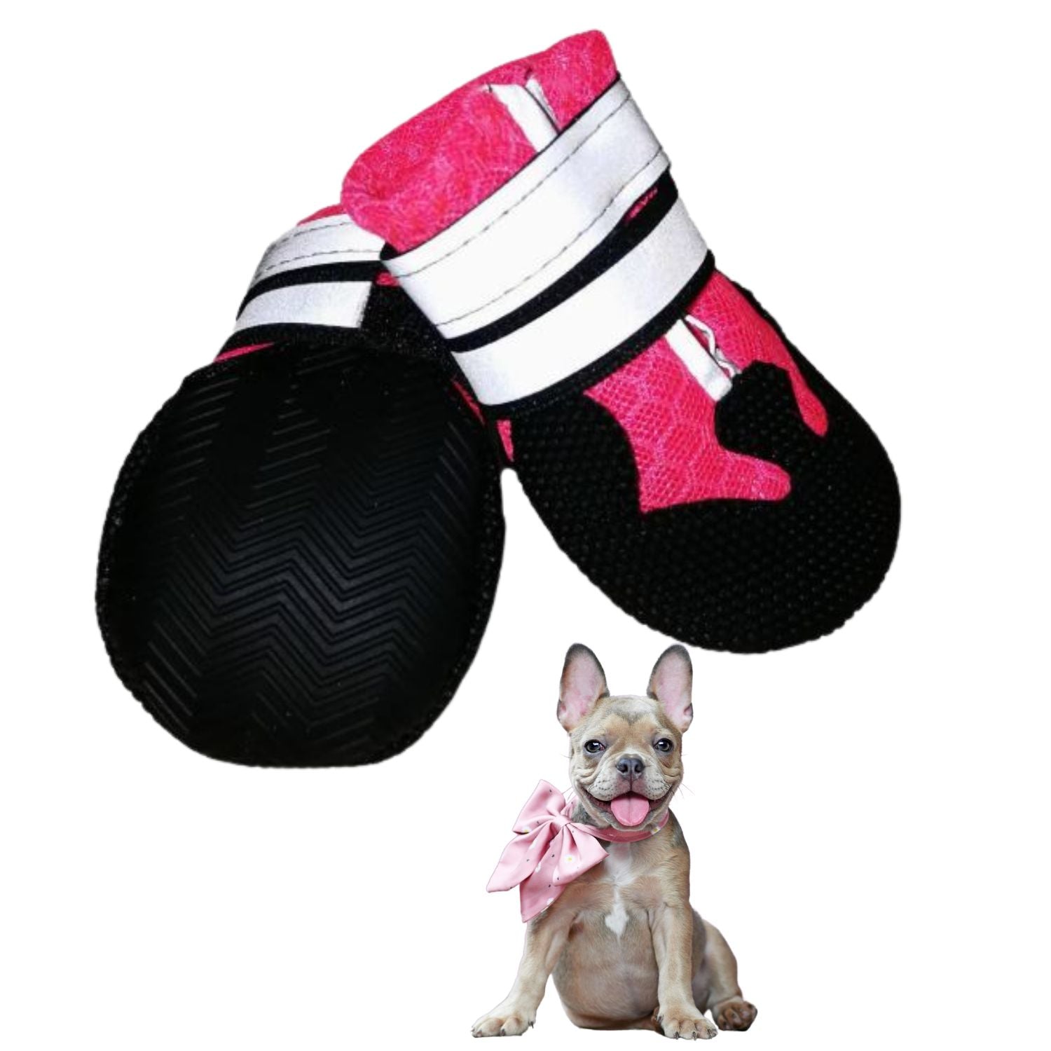 French Bulldog Waterproof Shoes – Soft-soled Pet Booties Dog Supplies