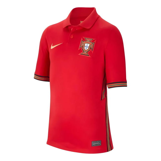 2020-2021 Portugal Home Nike Shirt (Kids) (Ronaldo 7) Oranje