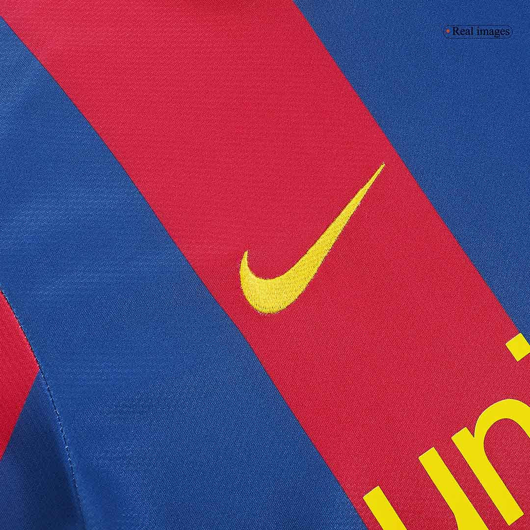 Retro MESSI #10 2010/11 Barcelona Home  Soccer Jersey Authentic Kit