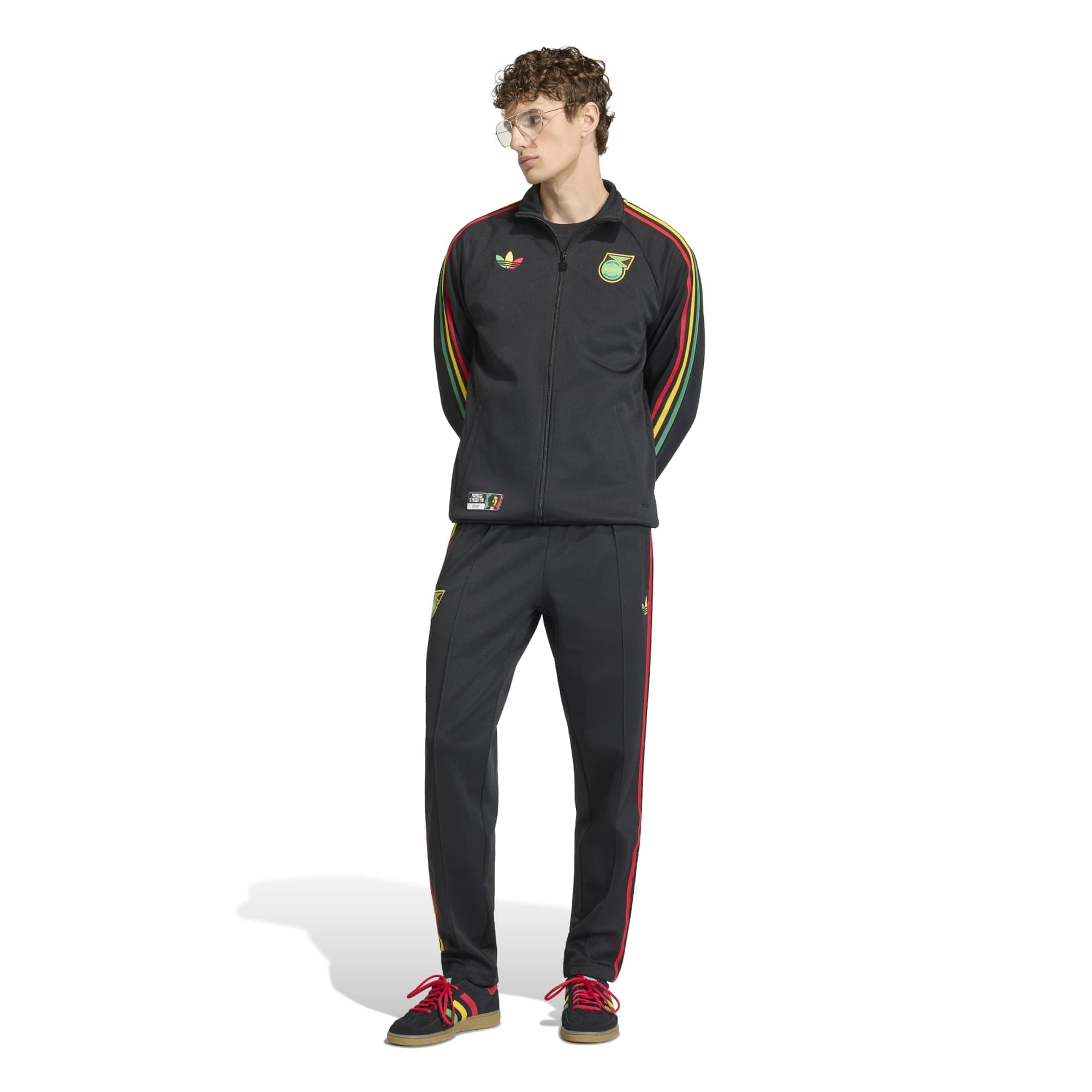 [SJH] Jamaica National Team Originals Full-Zip Track Jacket - Black