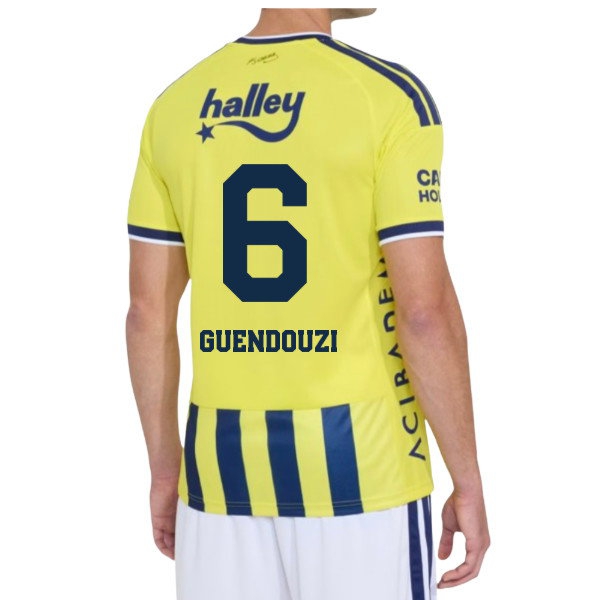[JED] 2026-2027 Fenerbahce Home Shirt (Guendouzi 6)