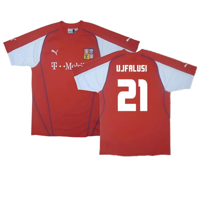 Ujfalusi 21 Supporter Grade Czech Republic Home Fan Shirt (Adults) (1)