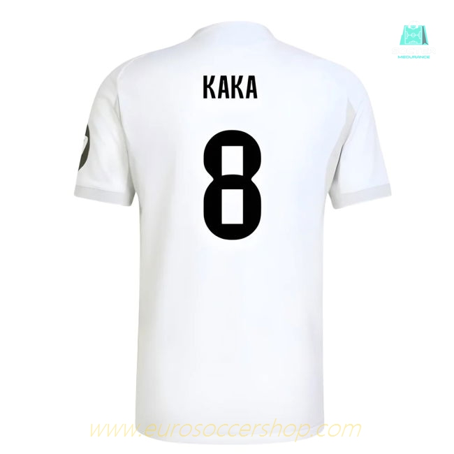 2025-2026 Real Madrid Authentic Home Shirt (Kaka 8)