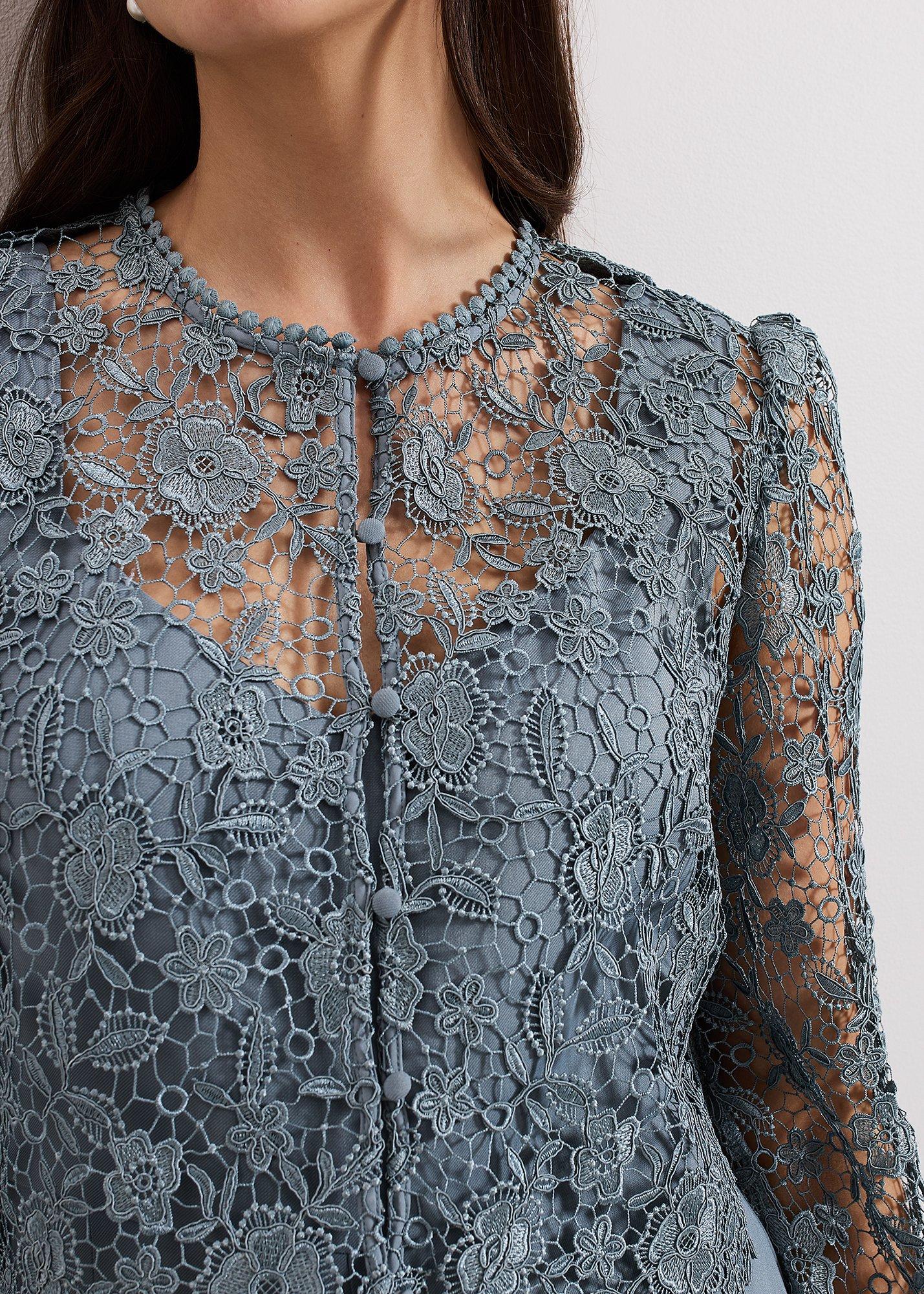 Vanessa Lace Bodice Jumpsuit