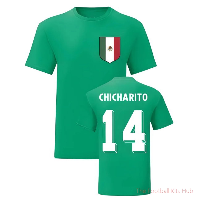 Javier Hernandez Mexico National Hero Tee\\'s (Green)