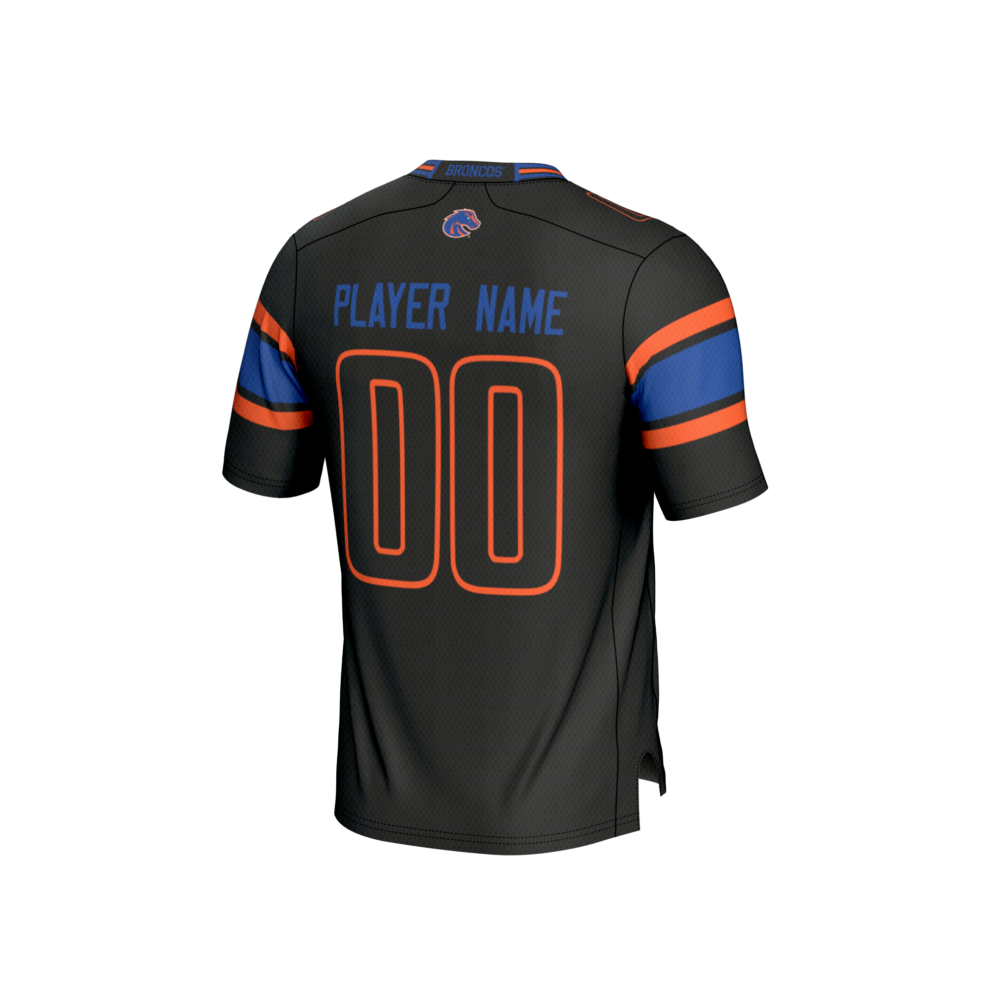 [NJP] Boise State Broncos GameDay Greats Unisex NIL Pick-A-Player Lightweight Collegiate Football Fashion Jersey - Black