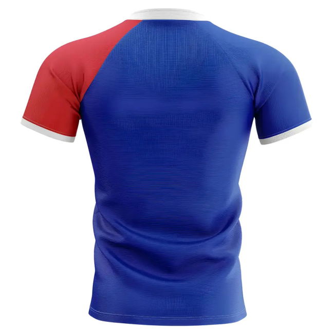 Official 2025-2026 Samoa Flag Concept Rugby Shirt Authentic