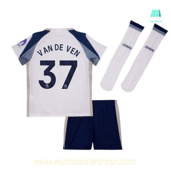 2025-2026 Tottenham Home Little Kids Mini Kit (Van De Ven 37)